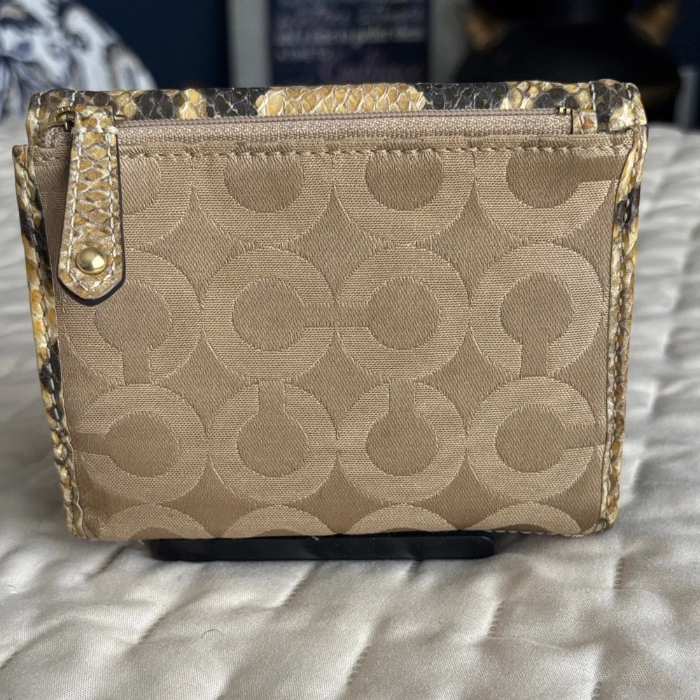 Coach Madison Python Wallet - Picture 5 of 16